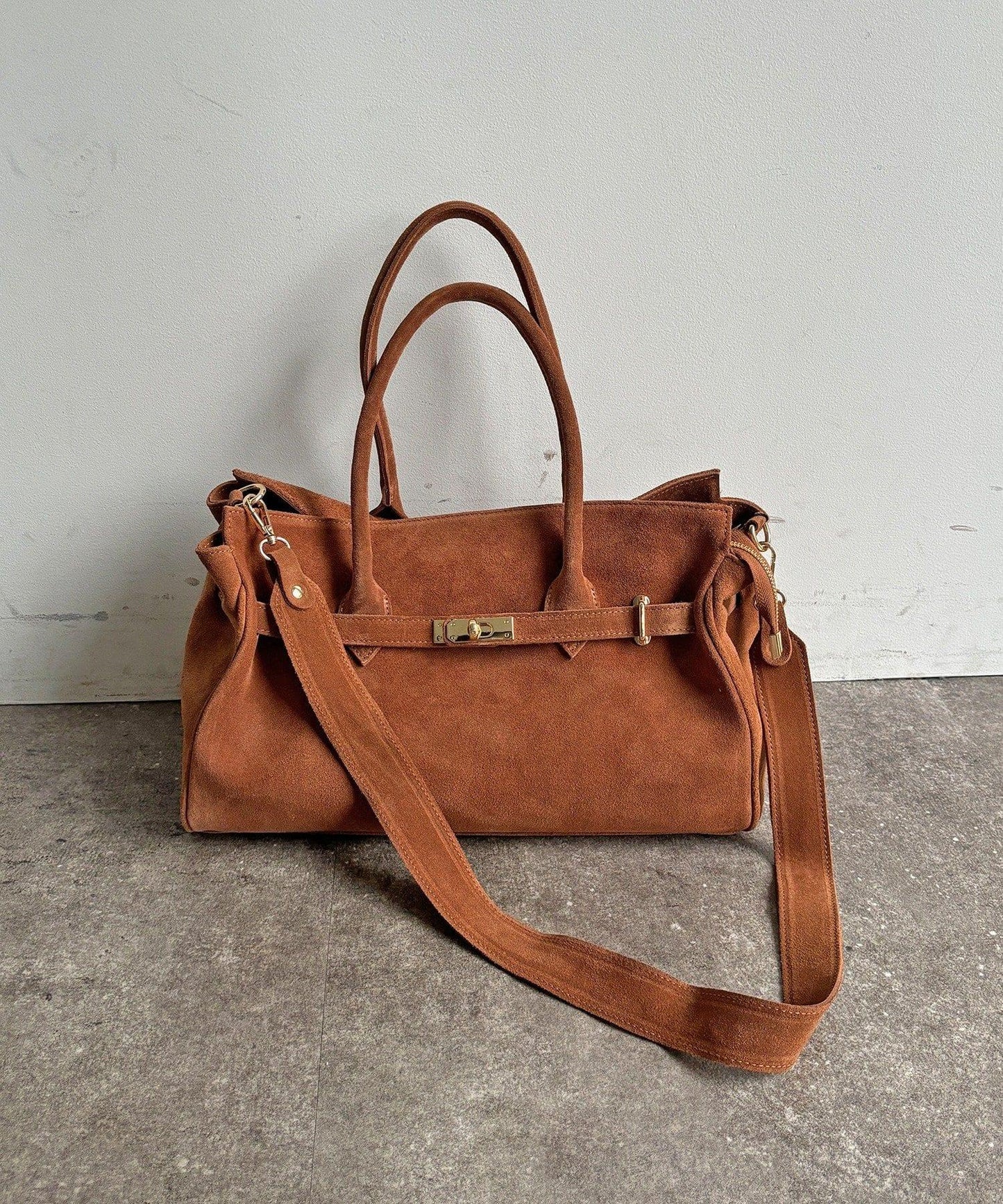 絨面腰帶裝飾包