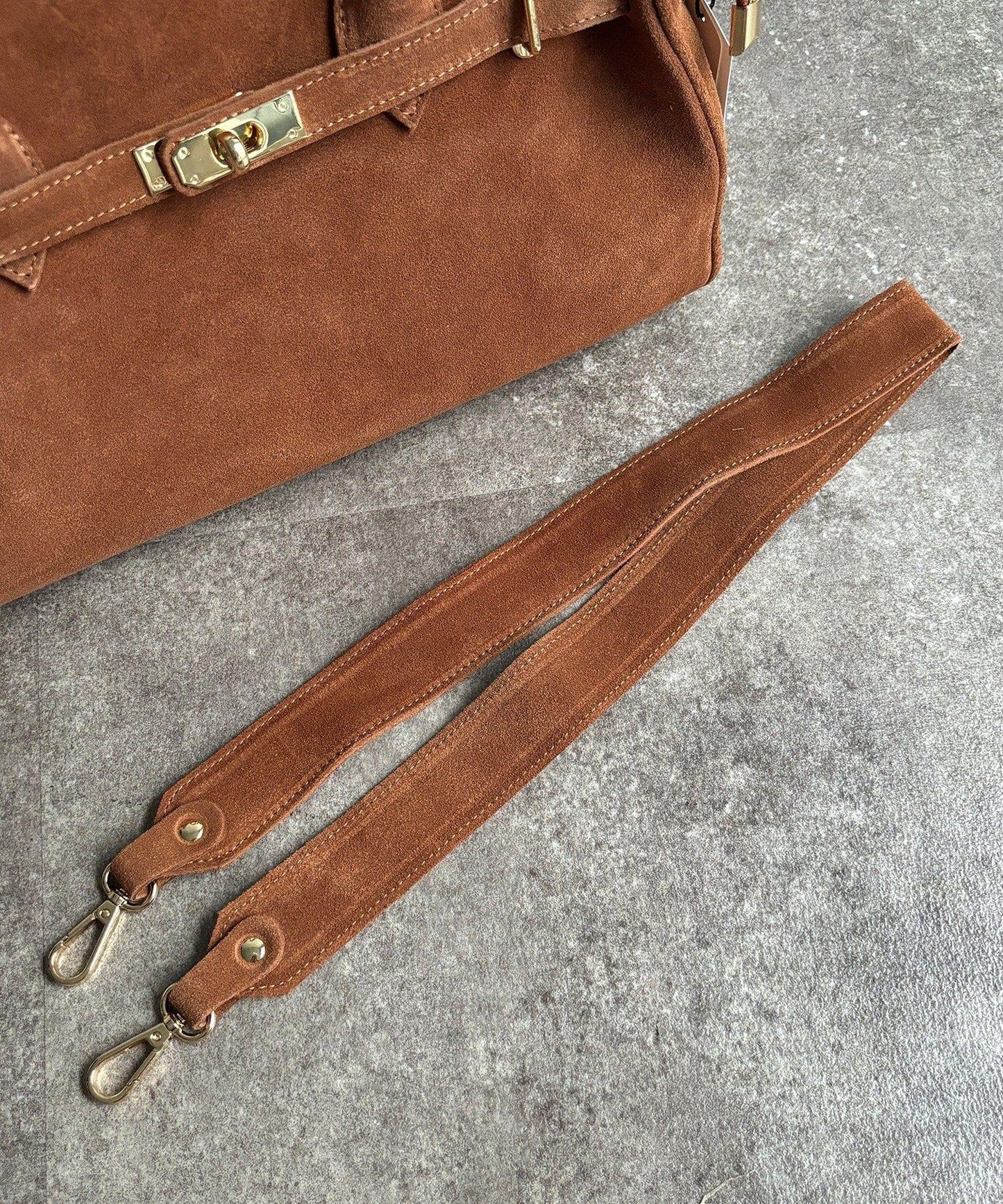 絨面腰帶裝飾包