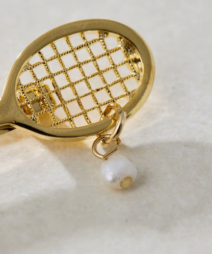 網球拍造型胸針（《&一部店舗限定》）