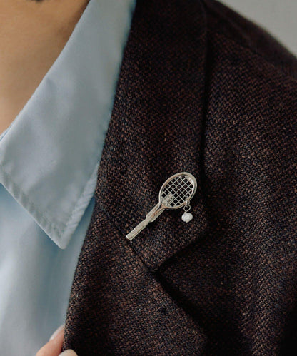 網球拍造型胸針（《&一部店舗限定》）