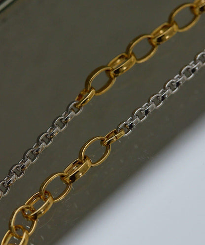 雙配色長款項鍊