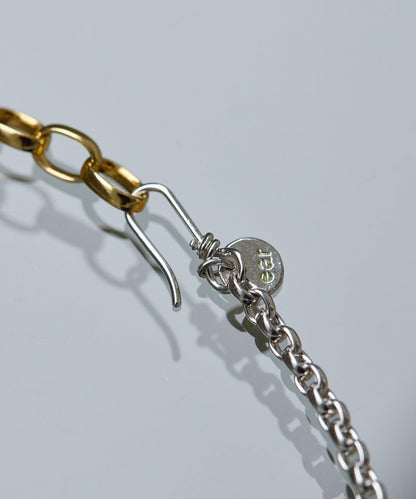 雙配色長款項鍊