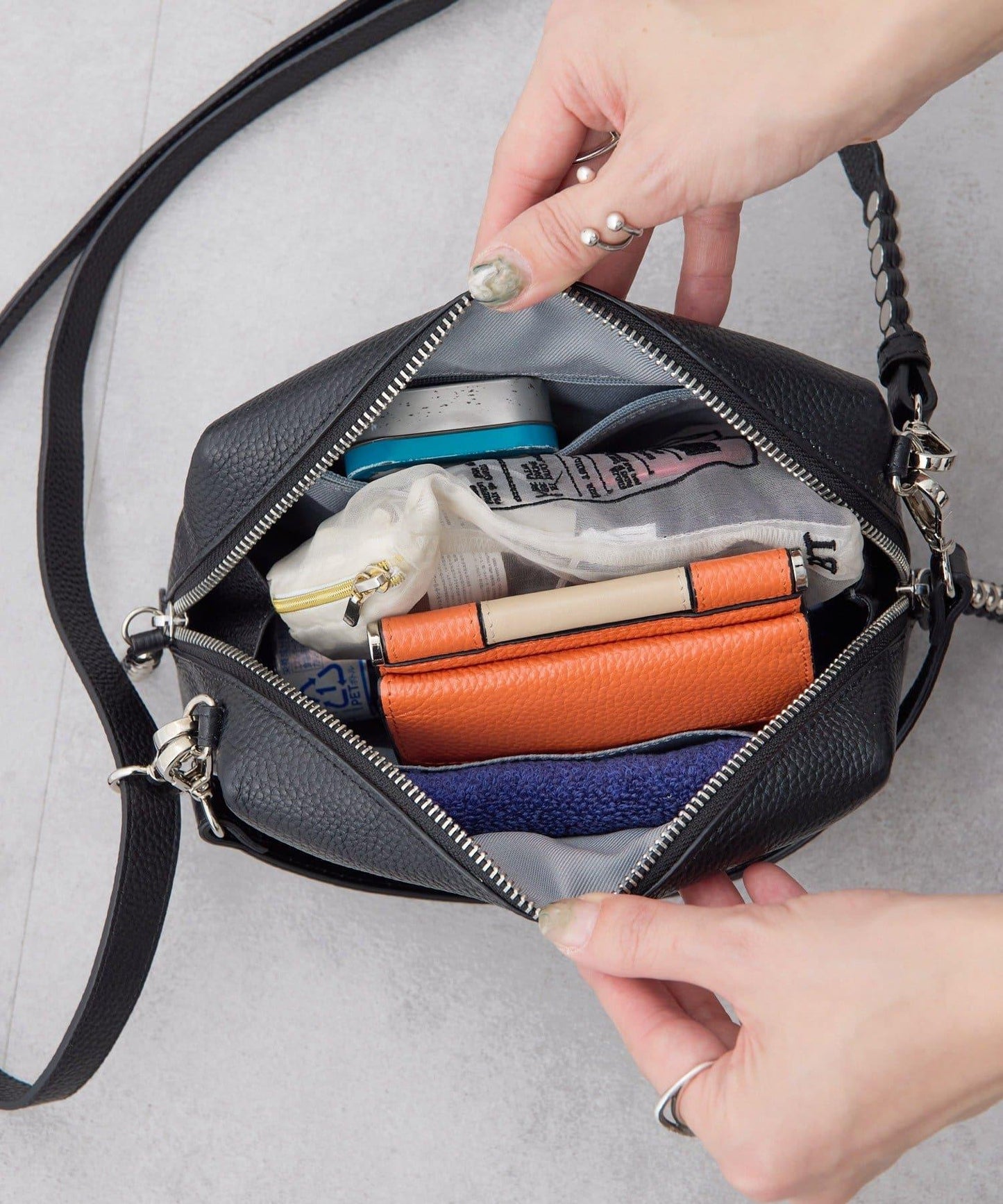 網紅Hoshi企劃 鉚釘 單肩包