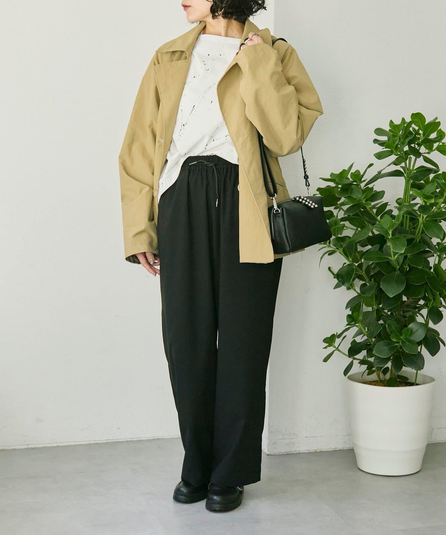 網紅Hoshi企劃 鉚釘 單肩包