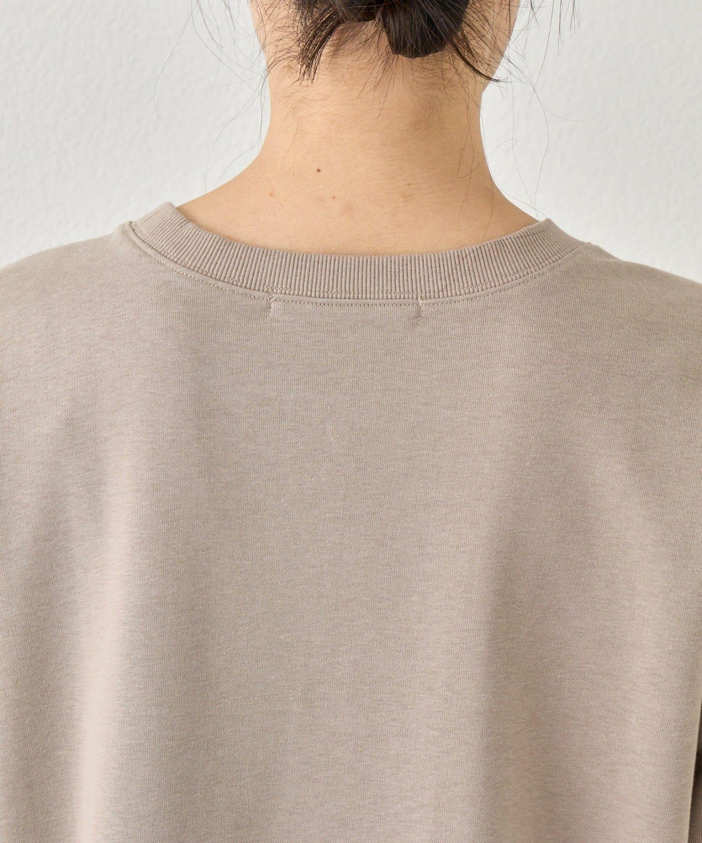 側褶設計 毛圈面料 連衣裙