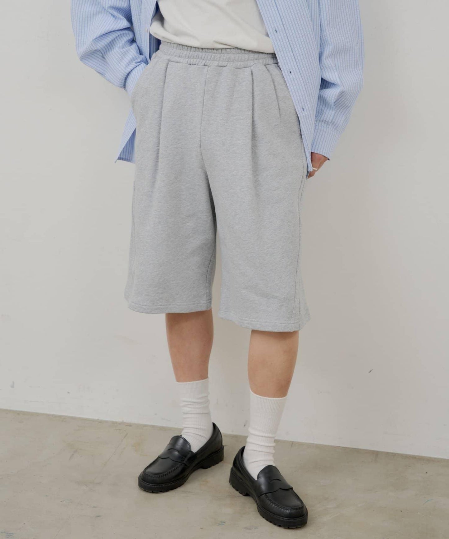 WHIMSIC 扭轉接縫衛衣面料運動短褲