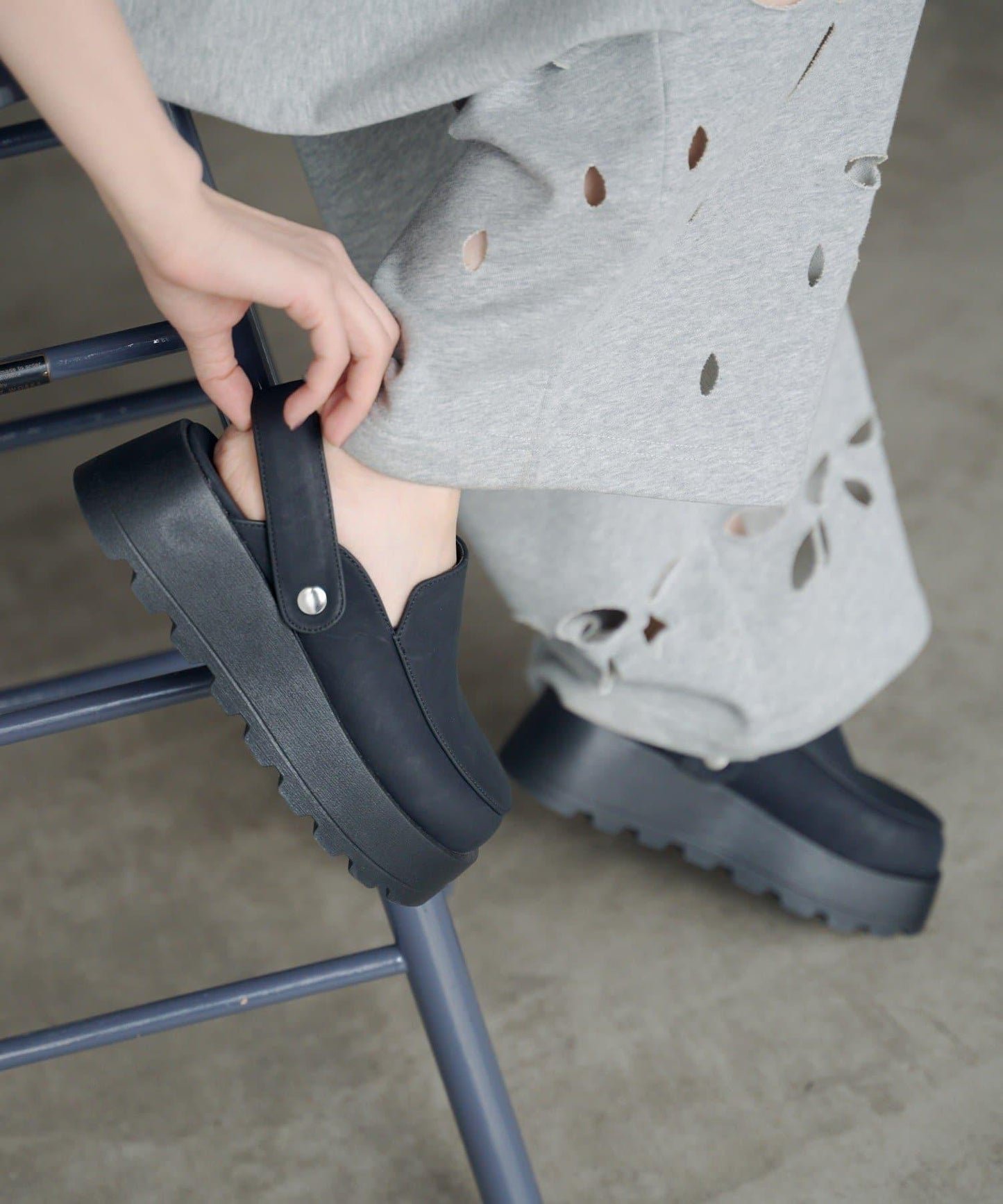 木屐款 2WAY 樂福鞋