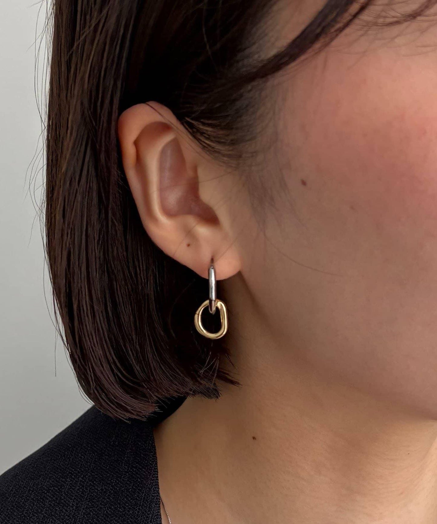GOLDY 2WAY 圈式耳環