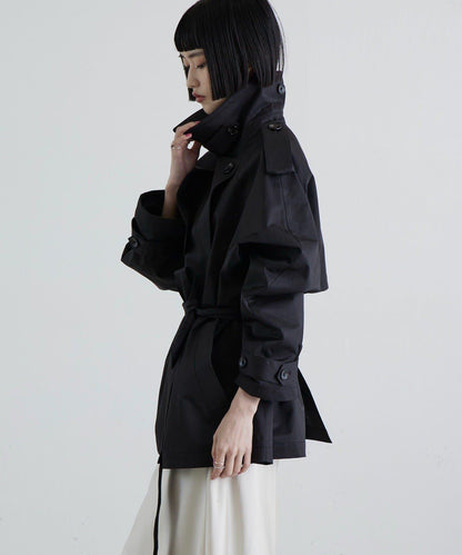 風衣款短款外套