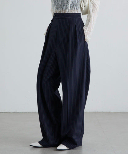 TR彈力半闊腿褲