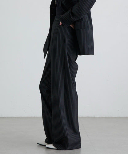 TR彈力半闊腿褲