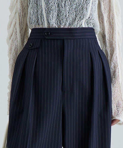 TR彈力半闊腿褲