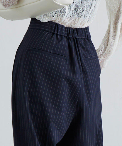 TR彈力半闊腿褲