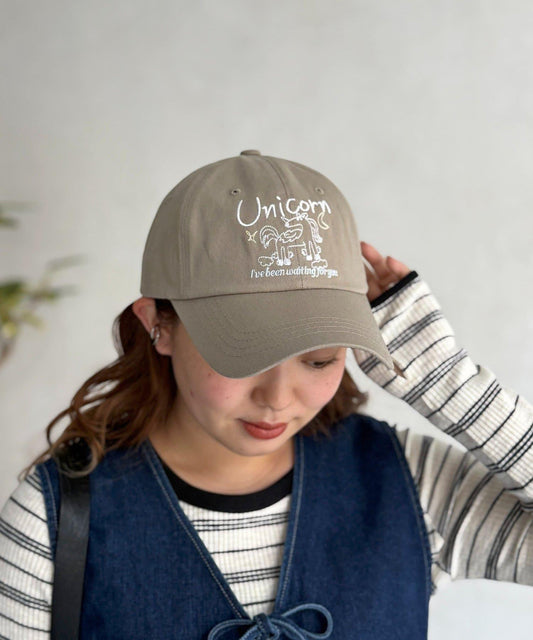 獨角獸配色 棒球帽