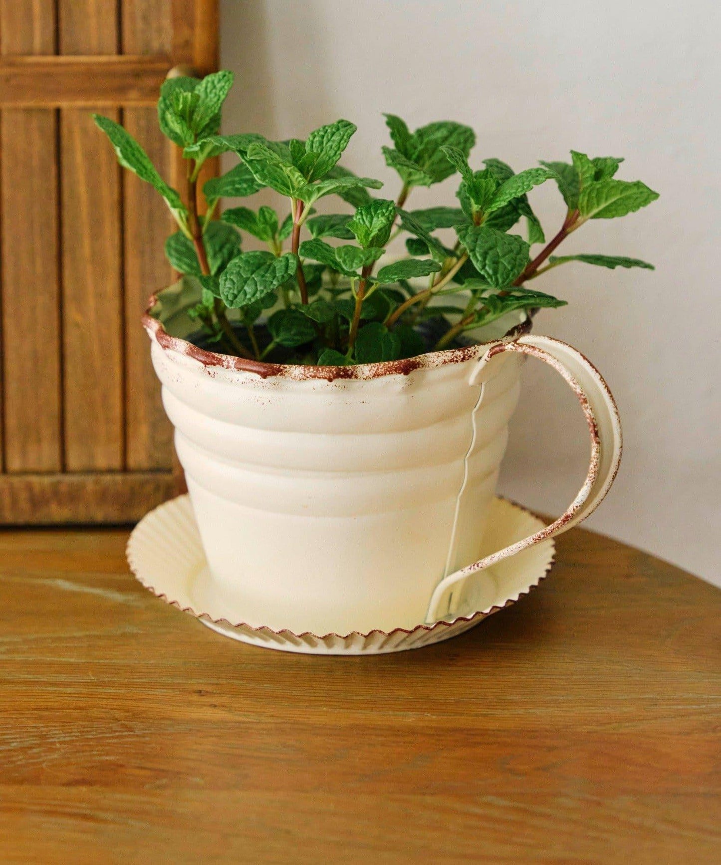 Natural Country Garden 鐵皮咖啡杯