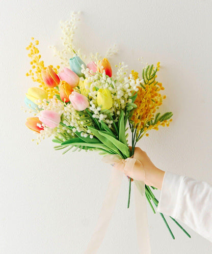 仿真鬱金香裝飾花