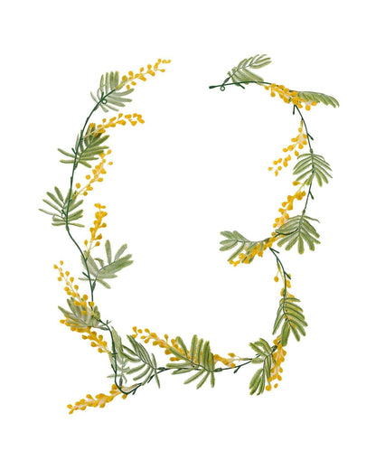 仿真含羞草裝飾花環