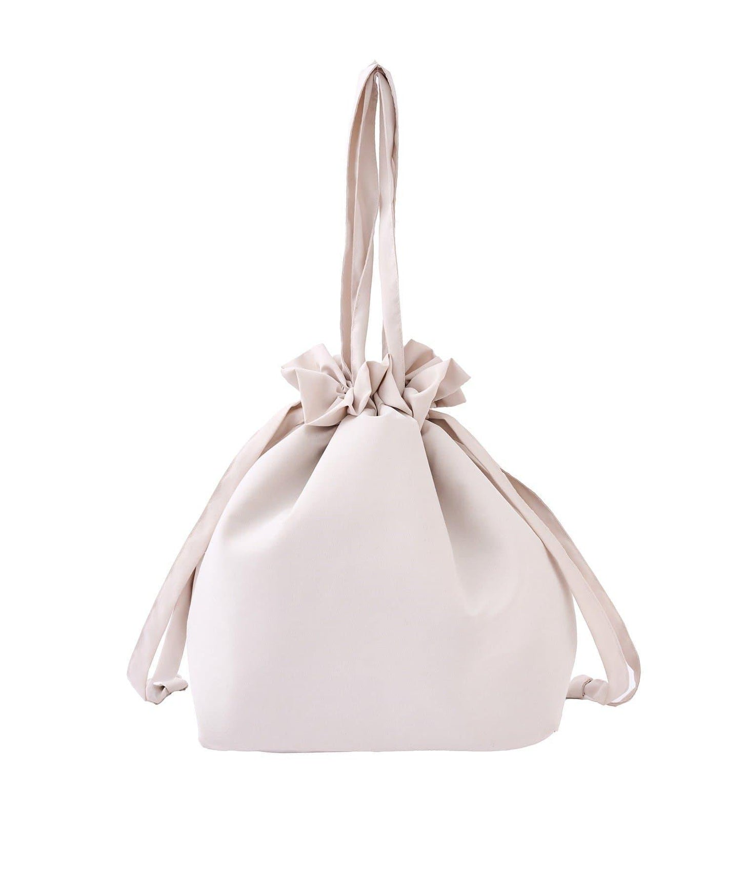 含羞草刺繡 保冷 束口包