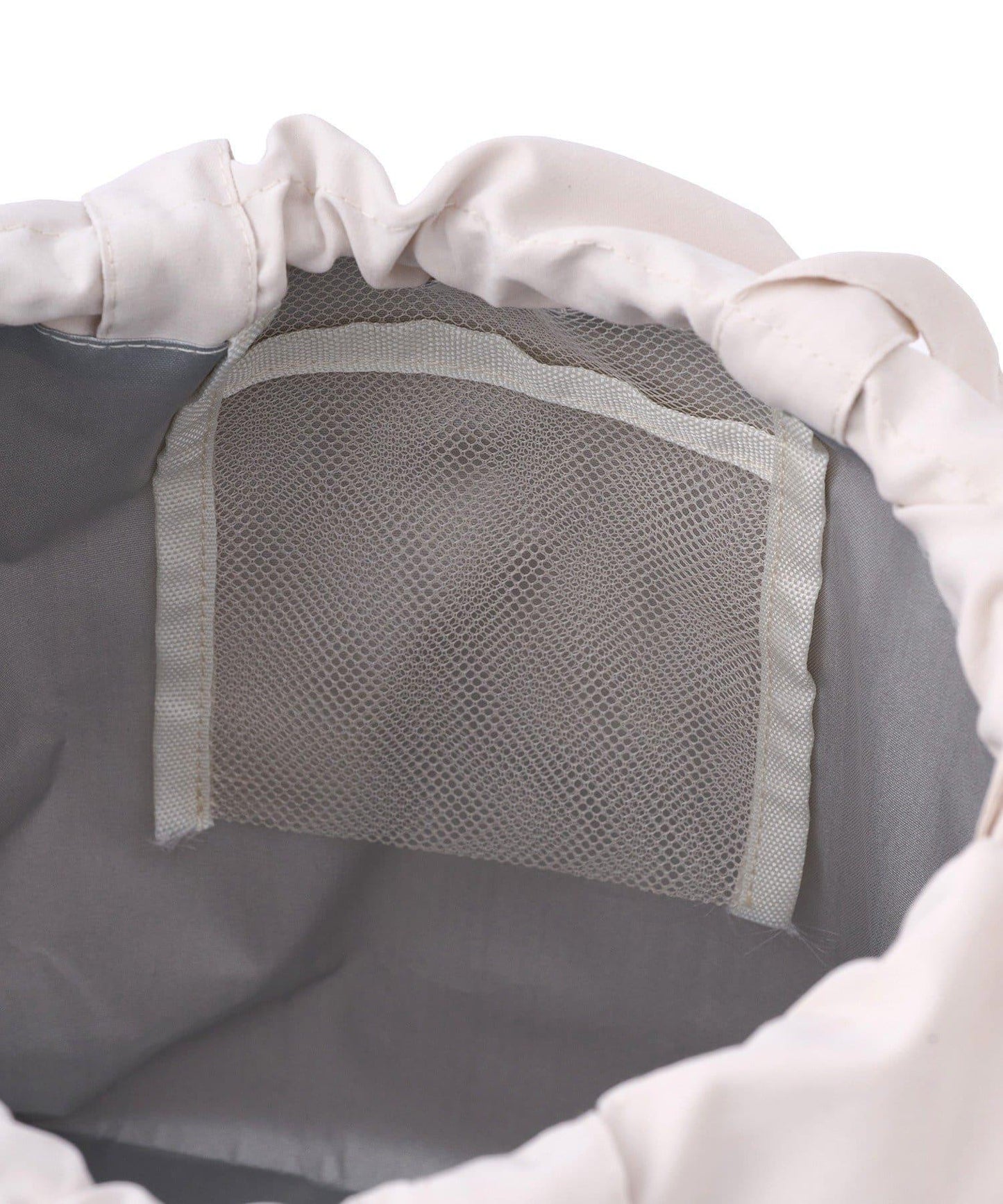 含羞草刺繡 保冷 束口包