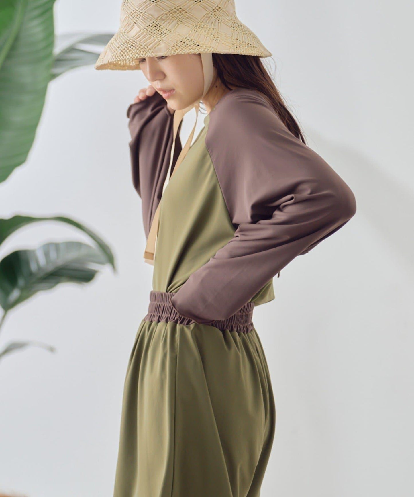 後背蝴蝶結插肩袖 防曬上衣