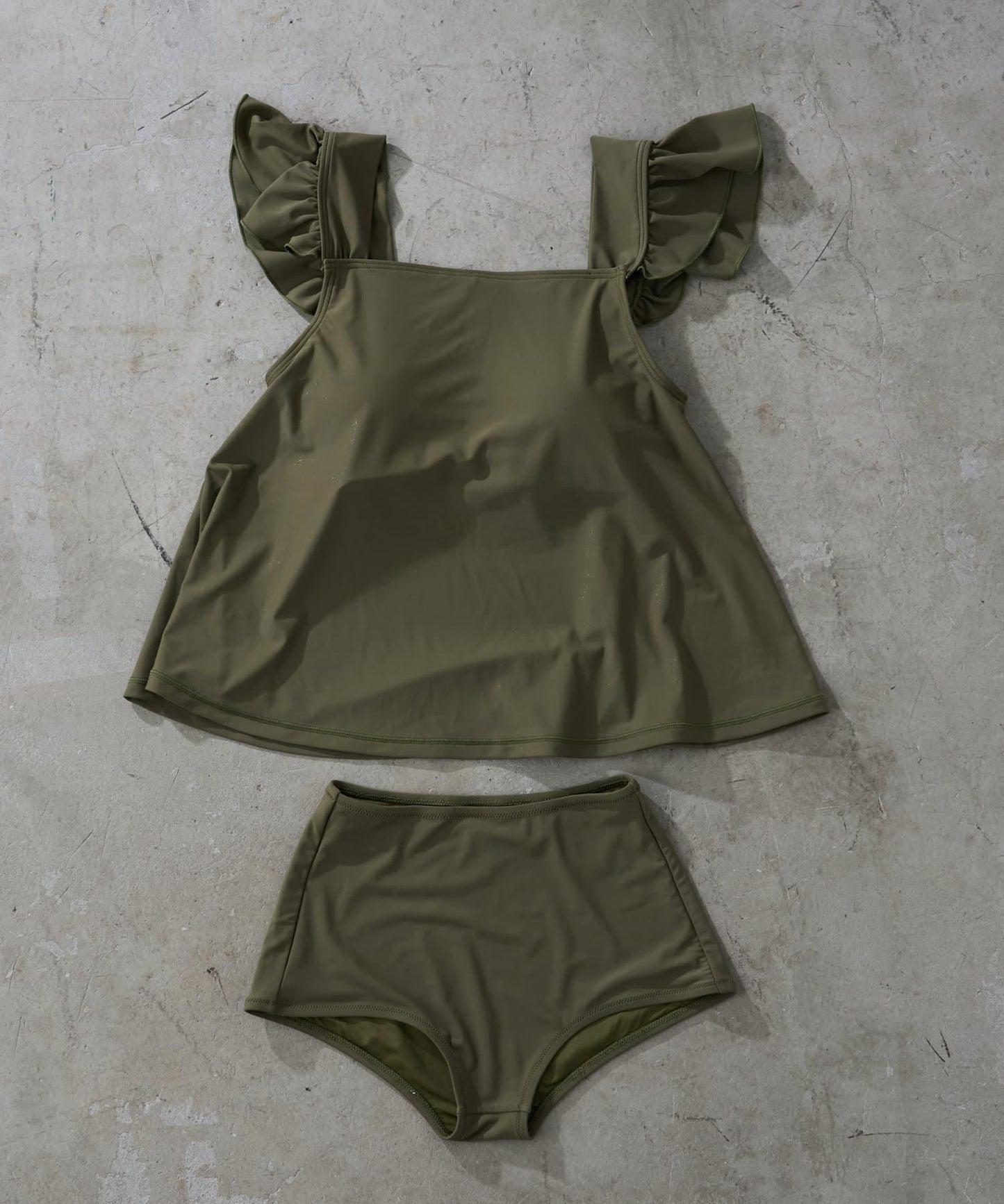 CIAOPANIC TYPY 肩部荷葉邊設計 雙件套泳裝