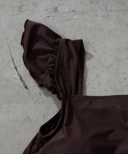 CIAOPANIC TYPY 肩部荷葉邊設計 雙件套泳裝