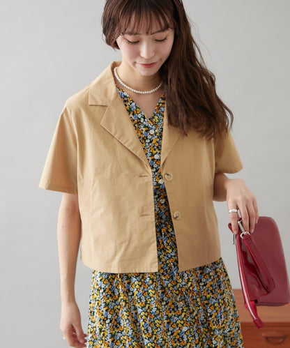 CIAOPANIC TYPY 西裝翻領 短袖夾克