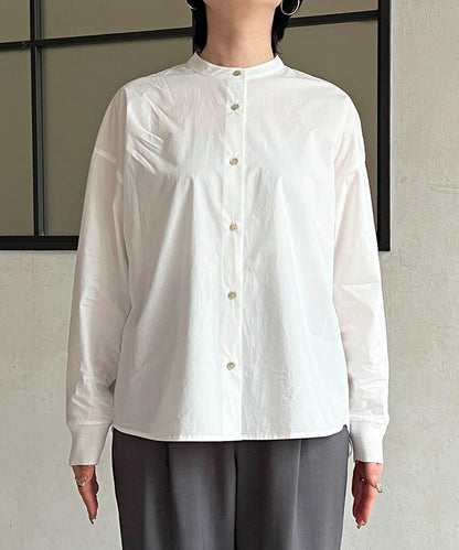 後褶設計襯衫
