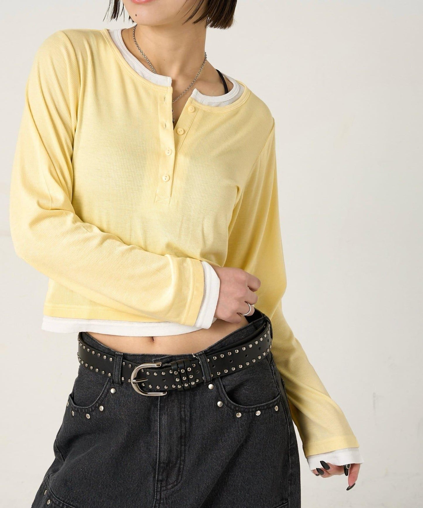 LAYERED TOPS 分層設計上衣（限定配色款）