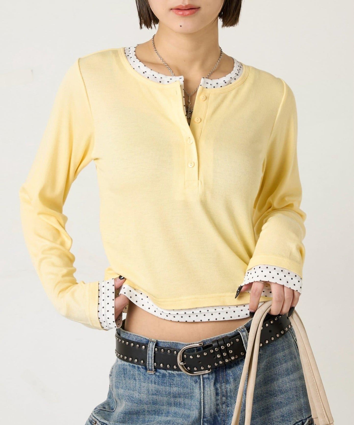 LAYERED TOPS 分層設計上衣（限定配色款）