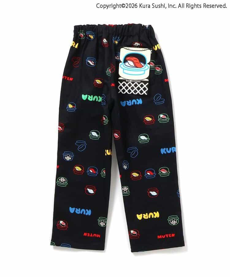 防汙加工 全印花 SUSHI 全長 褲子