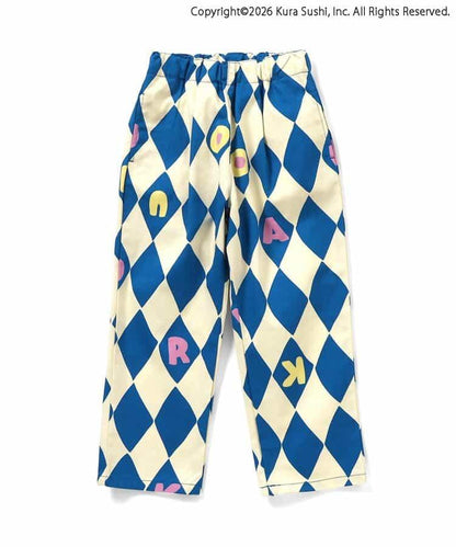 防汙加工 全印花 SUSHI 全長 褲子