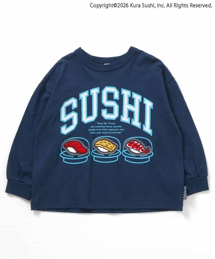 Link 防汙處理 くら壽司聯名 四款四色圖案 T恤