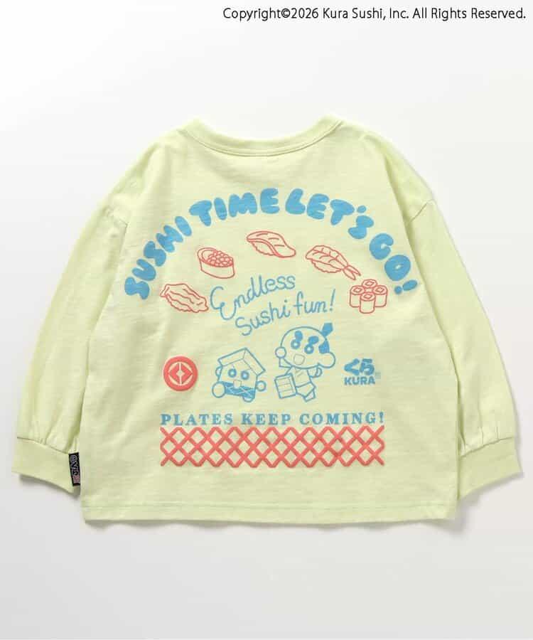 Link 防汙處理 くら壽司聯名 四款四色圖案 T恤