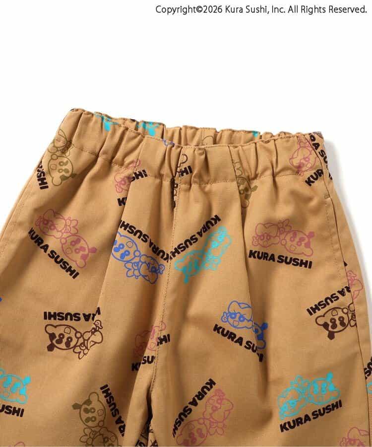 防汙加工 全印花 SUSHI 全長 褲子