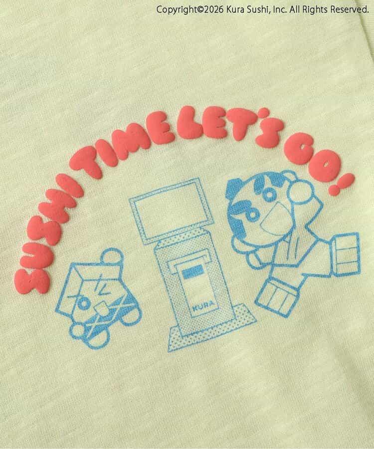 Link 防汙處理 くら壽司聯名 四款四色圖案 T恤