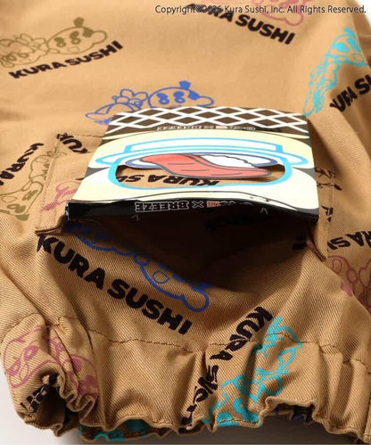 防汙加工 全印花 SUSHI 全長 褲子