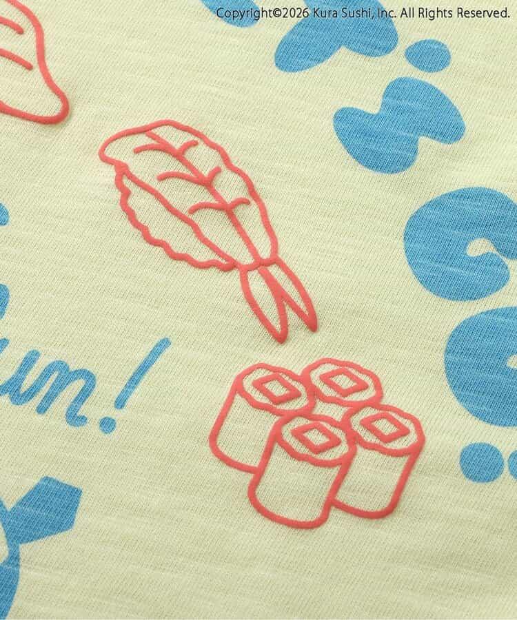 Link 防汙處理 くら壽司聯名 四款四色圖案 T恤
