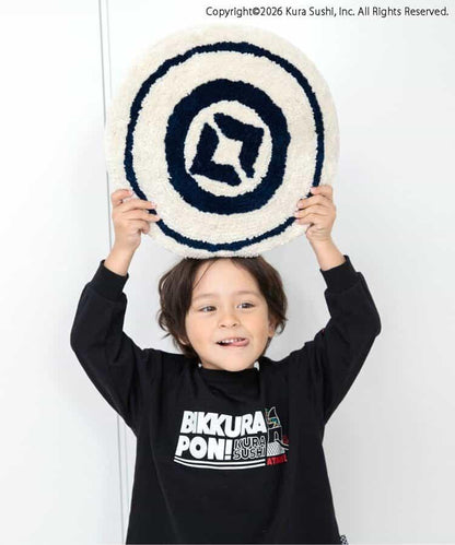 くら壽司聯名 盤形坐墊地墊