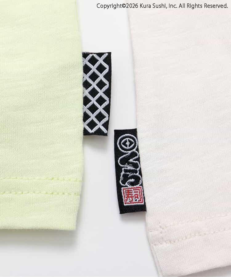 Link 防汙處理 くら壽司聯名 四款四色圖案 T恤