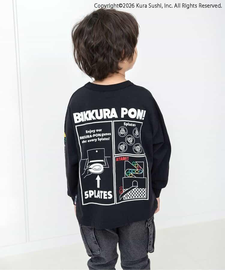 Link 防汙處理 くら壽司聯名 四款四色圖案 T恤