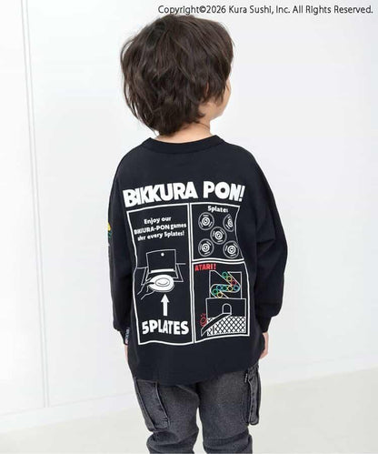 Link 防汙處理 くら壽司聯名 四款四色圖案 T恤