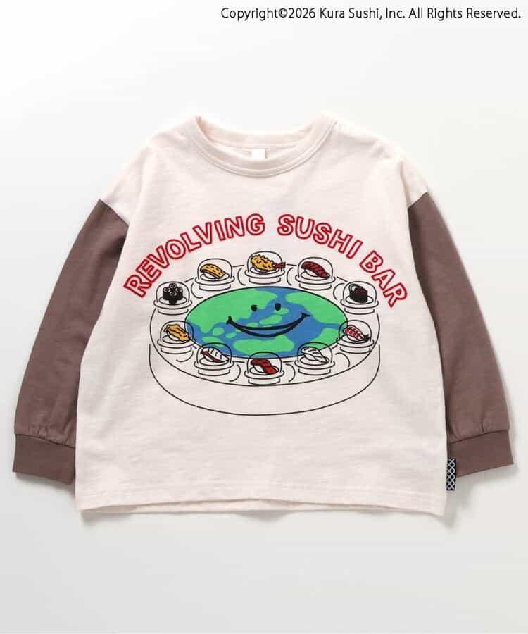 Link 防汙處理 くら壽司聯名 四款四色圖案 T恤