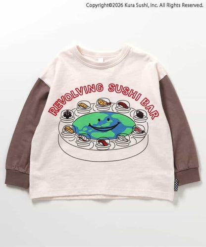 Link 防汙處理 くら壽司聯名 四款四色圖案 T恤