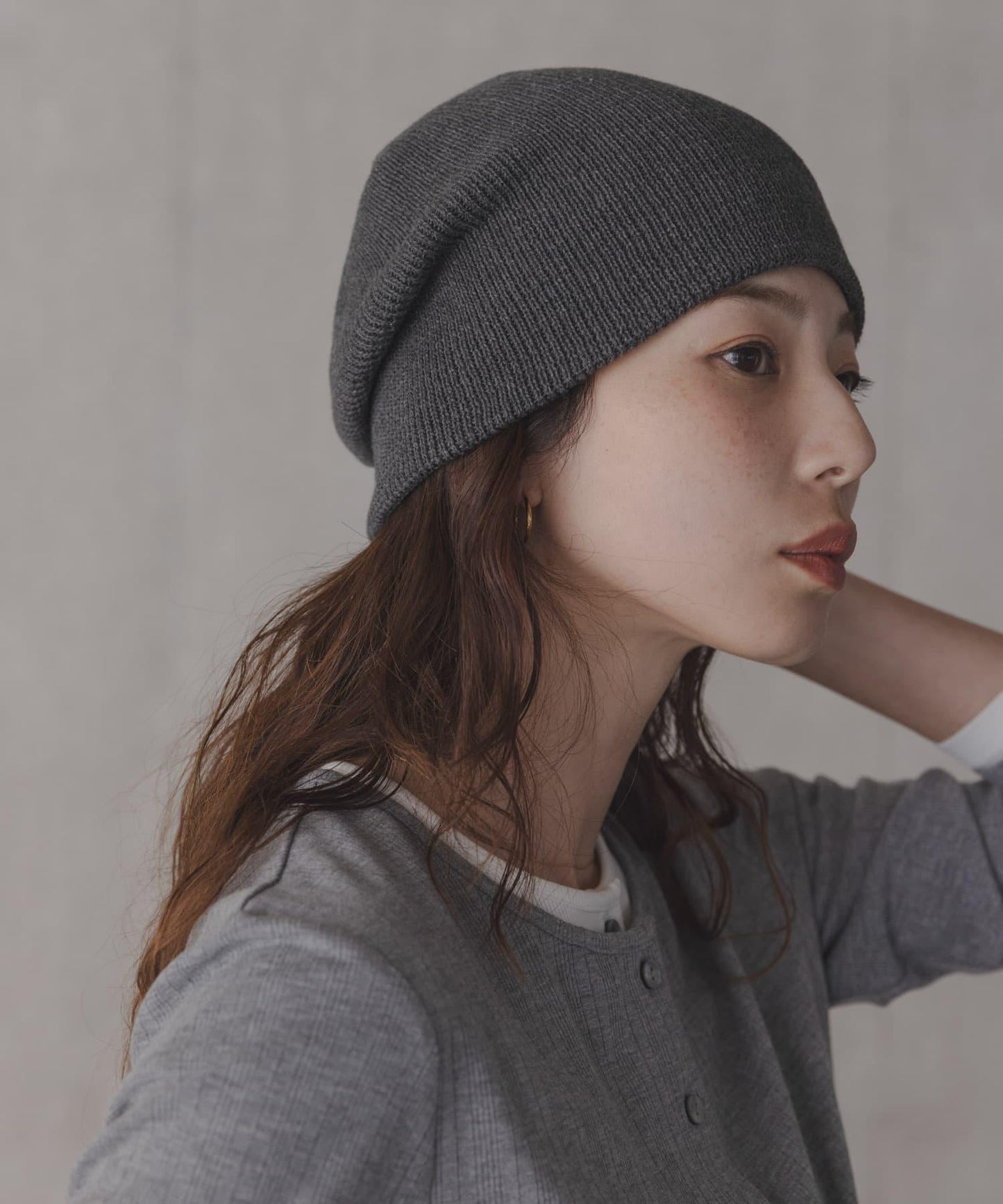 棉質單層針織帽