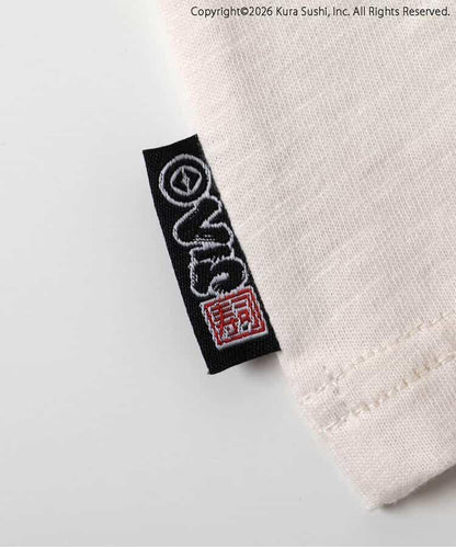 Link 防汙處理 くら壽司聯名 四款四色圖案 T恤