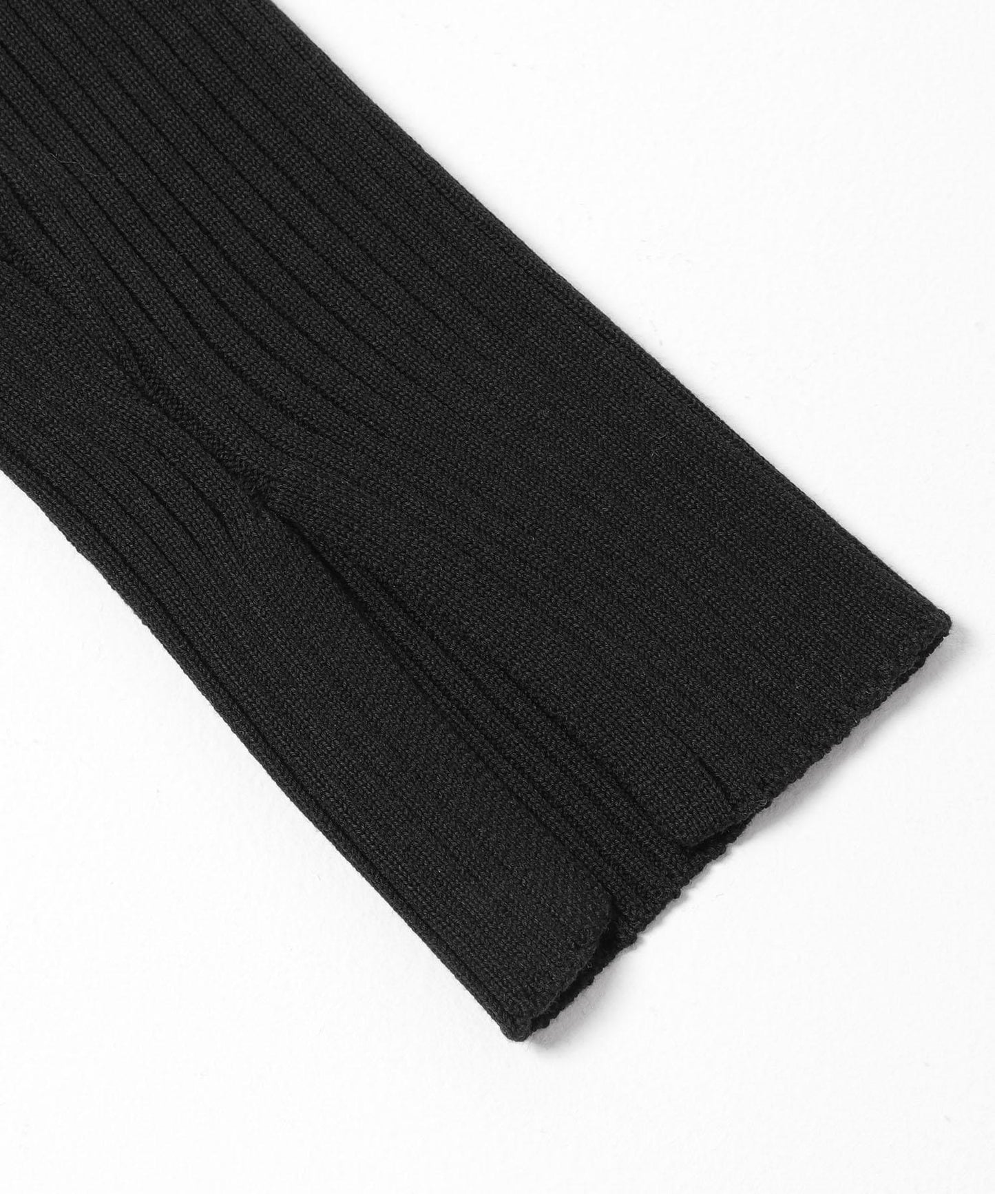 真絲混紡方領針織上衣 款