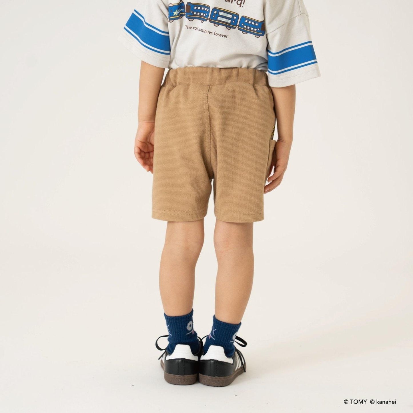 あつまれ!プラレールズ（集合吧！Plarails） 友伴系列 レールズ・ジョーケーズ 四分丈短褲