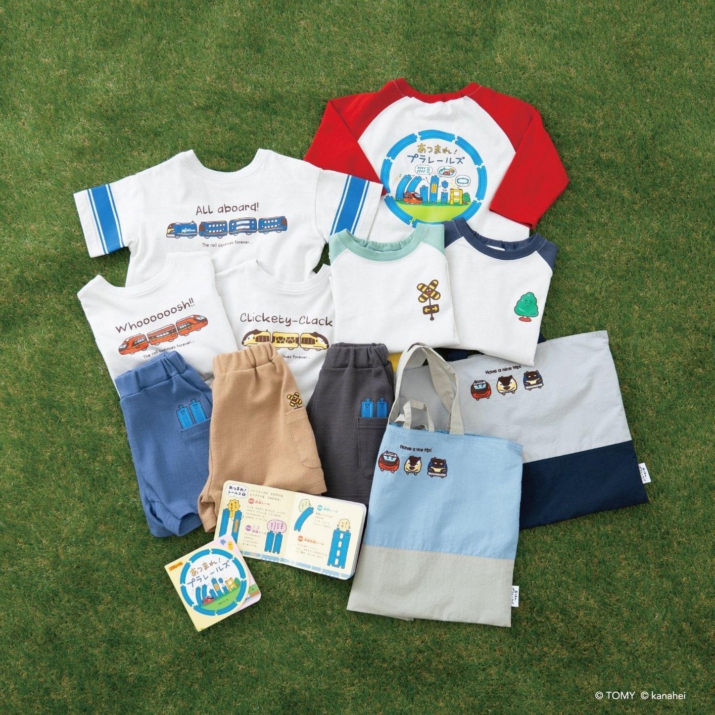 あつまれ!プラレールズ（集合吧！Plarails） 友伴系列 レールズ・ジョーケーズ 四分丈短褲