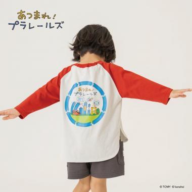 單點拼色拉格蘭T恤